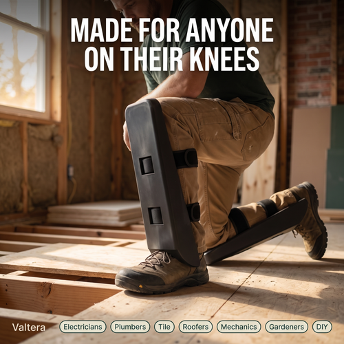 Valtera™ Knee & Leg Support — Kneeling Comfort for Trades